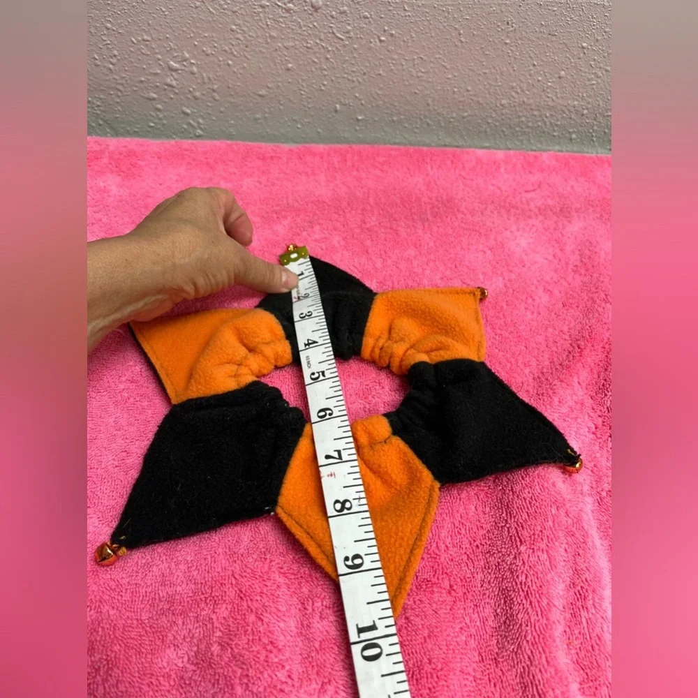Halloween Orange and Black Dog Costume